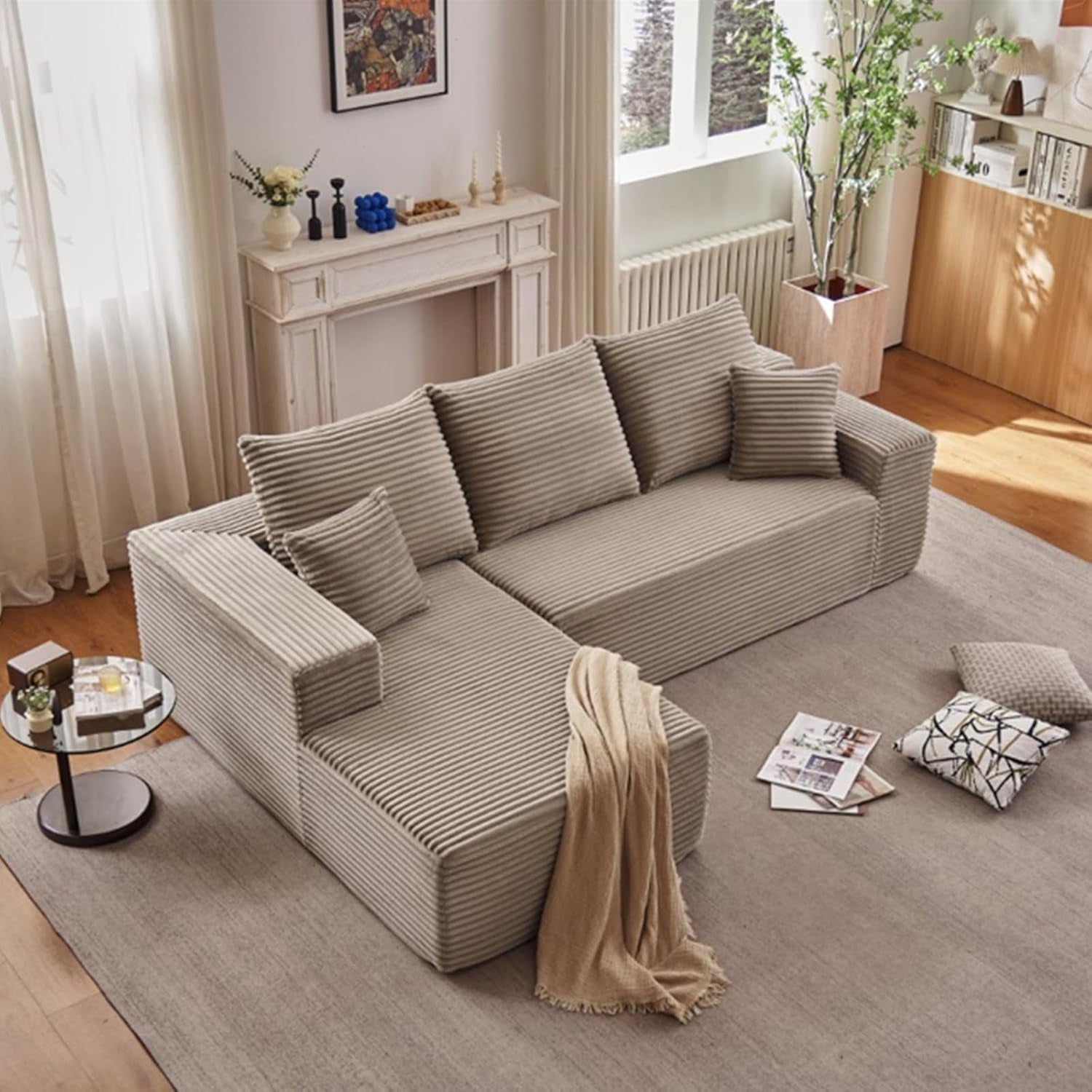 96-cloud-couch-l-shape-boneless-couch-left-facing-chaise-camel