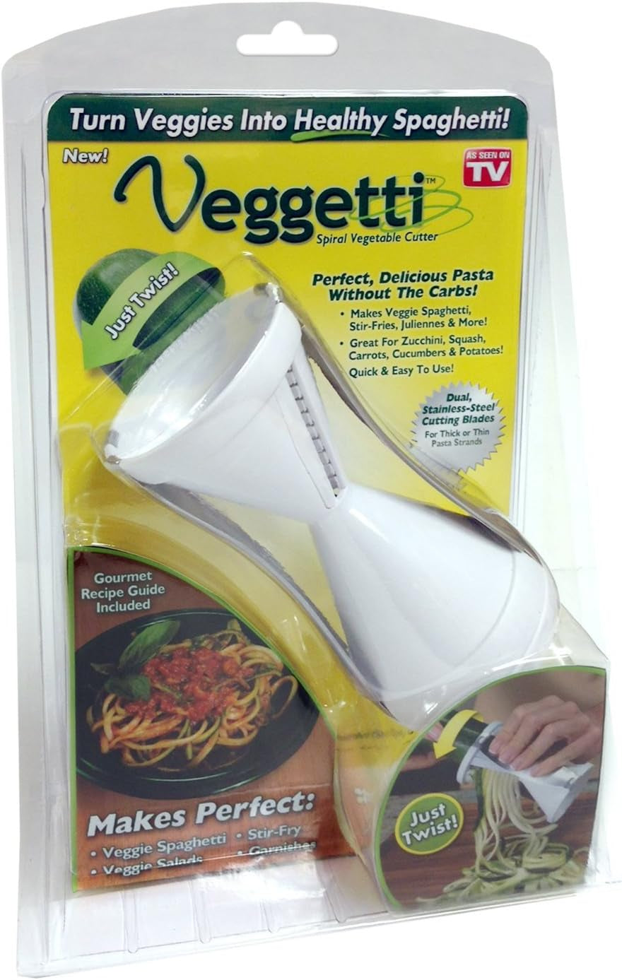 veggetti-veggie-slicer-dual-stainless-steel-blade-vegetable-cutter-for-thick-or-thin-noodle-works-with-zucchini-squash-cucumbers-carrots-and-more-2-76l-x-2-76w-x-6-32h-white