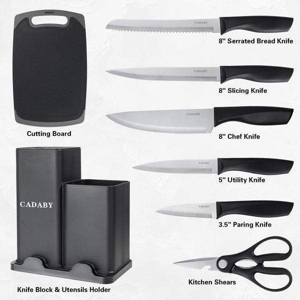 19 PCS Black Kitchen Cooking Utensils Set Kitchen Tools Set5