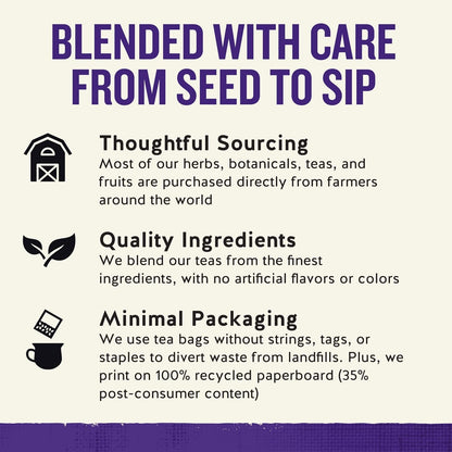 Sleepytime Tea plus Melatonin, Caffeine Free,  Herbal Tea, 18 Bag Box7