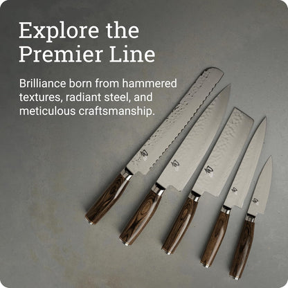 Shun Premier 6" Gokujo Boning Knife, Handcrafted Japanese Boning & Fillet Knife, VG-MAX Core with Damascus Stainless Steel Cladding, Pakkawood Handle, Meat & Fish Tool for Professional and Home Chefs6