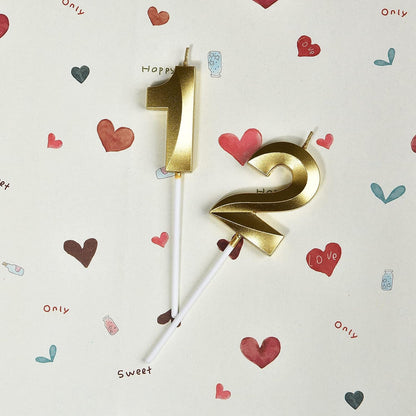 21St Birthday Candles,Gold Number 21 &12 Cake Topper for Birthday Decorations Party Decoration3