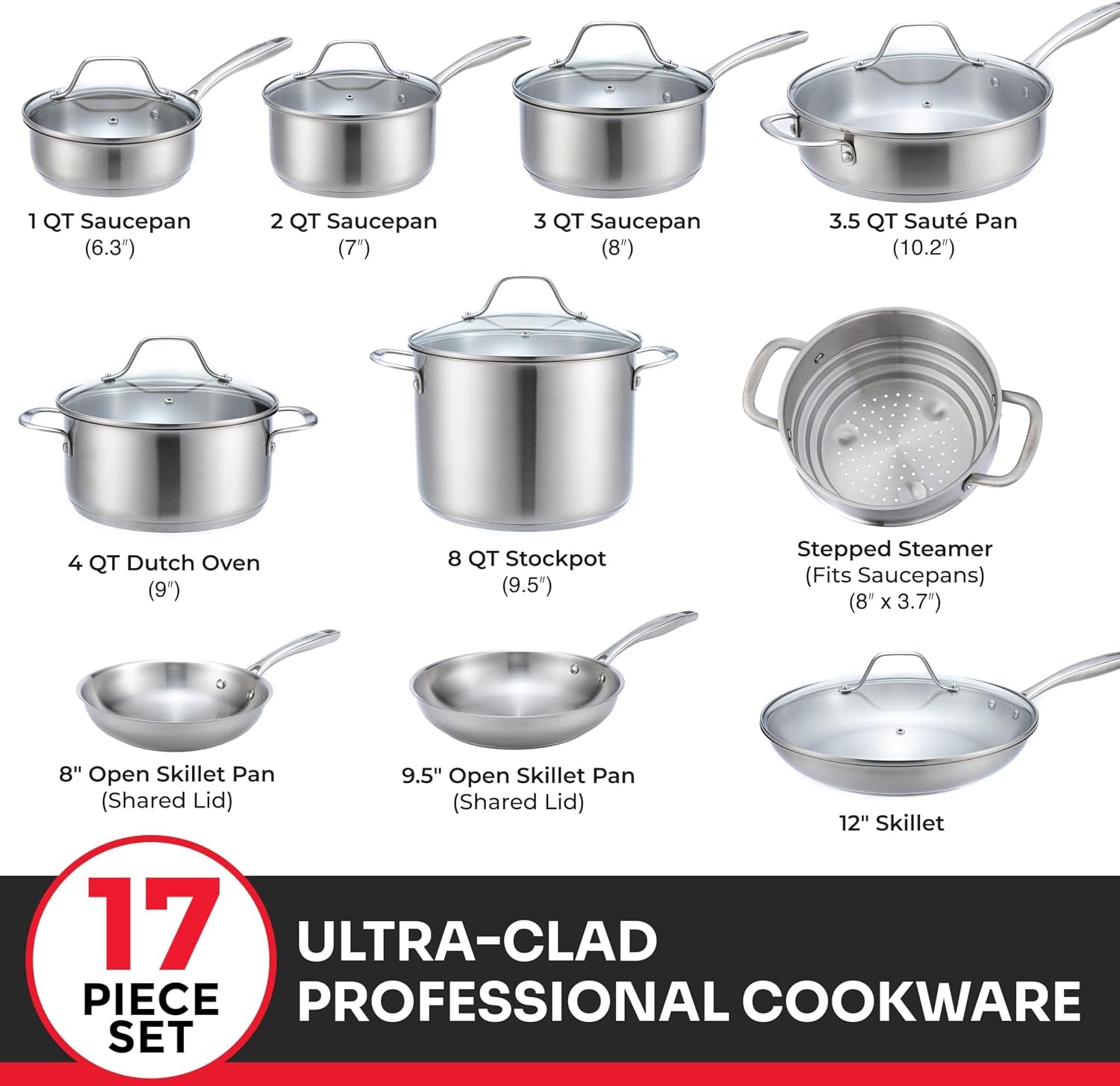 17-piece-stainless-steel-pots-and-pans-set-tri-ply-ultra-clad-pro-cookware-set-induction-ready-oven-safe-even-heat-aluminum-core-includes-skillets-saucepans-dutch-oven-stockpot