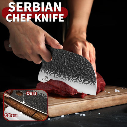 Butcher Knife Set – 3PCS Hand Forged Kitchen Knife Set3