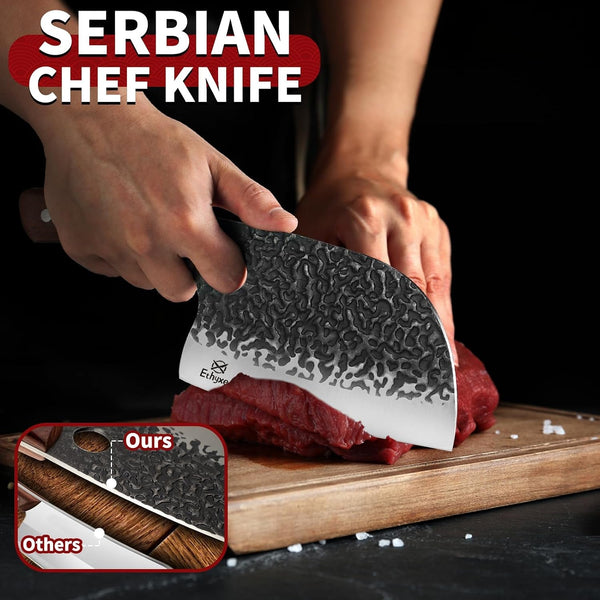 Butcher Knife Set – 3PCS Hand Forged Kitchen Knife Set3