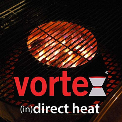 VORTEX (IN) DIRECT HEAT for Charcoal Grills, Medium Size - for Weber Kettle 22 26.75 WSM Smokey Mountain XL Kamado XL Big Green Egg8