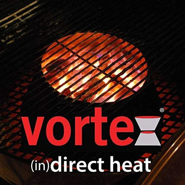 VORTEX (IN) DIRECT HEAT for Charcoal Grills, Medium Size - for Weber Kettle 22 26.75 WSM Smokey Mountain XL Kamado XL Big Green Egg8