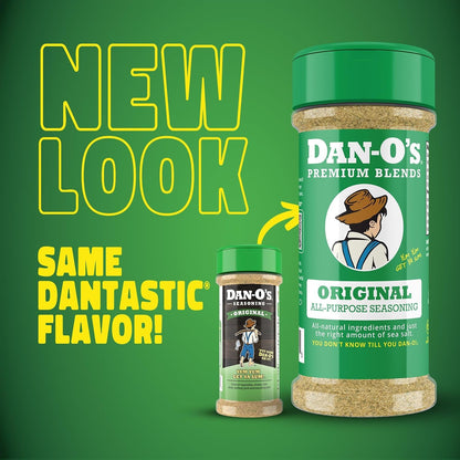 Dan-O’S Seasoning Variety Pack – 8 Bottle Set (Extra-Small Bottles) – Original, Spicy, Chipotle, Crunchy, Cheesoning, Preem-O, Sea-Soning & Tac-O – All Purpose, Sugar Free, Zero Calorie Spice Set5