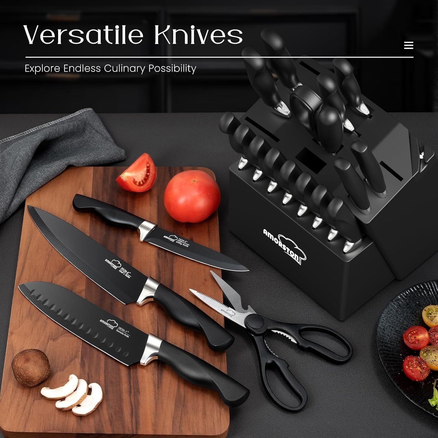 knife-set-21-pieces-kitchen-knife-set-with-block-and-sharpener-ultra-sharp-knives-set-with-ergonomic-handles-black-german-stainless-steel-knife-block-set-dishwasher-safe