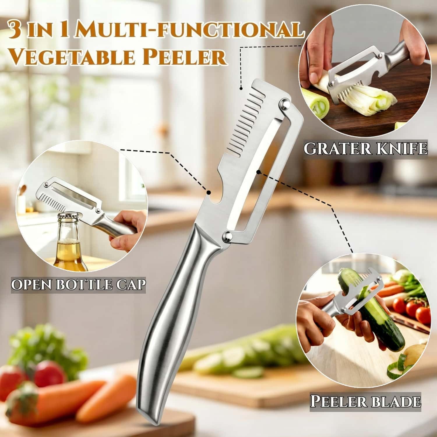 premium-vegetable-peeler-with-wooden-handle-and-bottle-opener-multi-functional-vegetable-peeler-for-fruit-pumpkin-peeling-potato-and-other-vegetables-or-fruits-b-2pcs