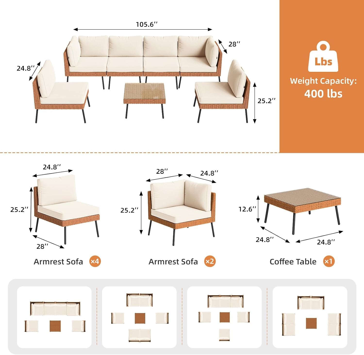 7-piece-patio-furniture-set-with-coffee-table-beige