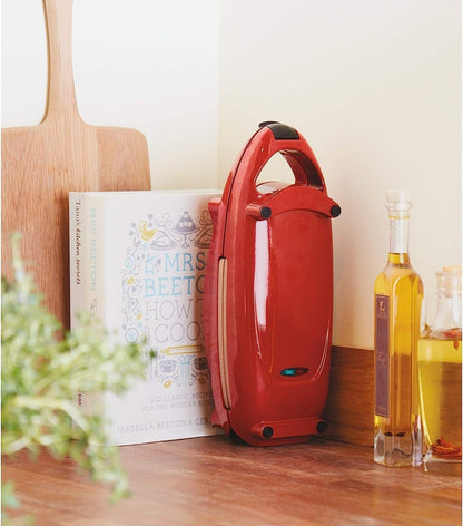 Red Copper 5 Minute Chef Electric Frying Pan Smokeless Nonstick Pan Steak10