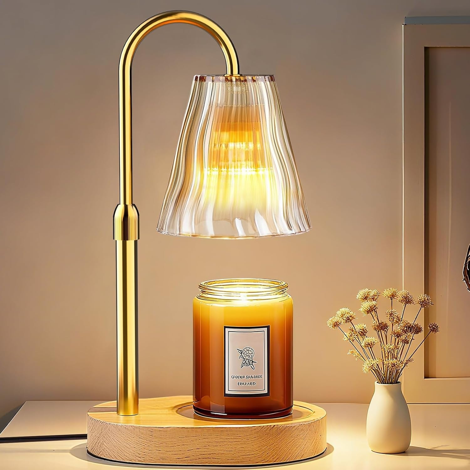 candle-warmer-lamp-with-timer-dimmer-birthday-gifts-for-women-mom-friend-sister-house-warming-gifts-new-home-decor-office-apartment-dorm-room-wax-melt-warmer-for-jar-candles-with-2-bulbs