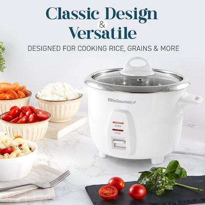 ERC-2020 Rice Cooker, Stainless Steel, White, 20 Cups Cooked | Keep Warm - 10 Cups Uncooked - Also Makes Soups, Stews, Grains and Cereals for Family-Size Cooking4