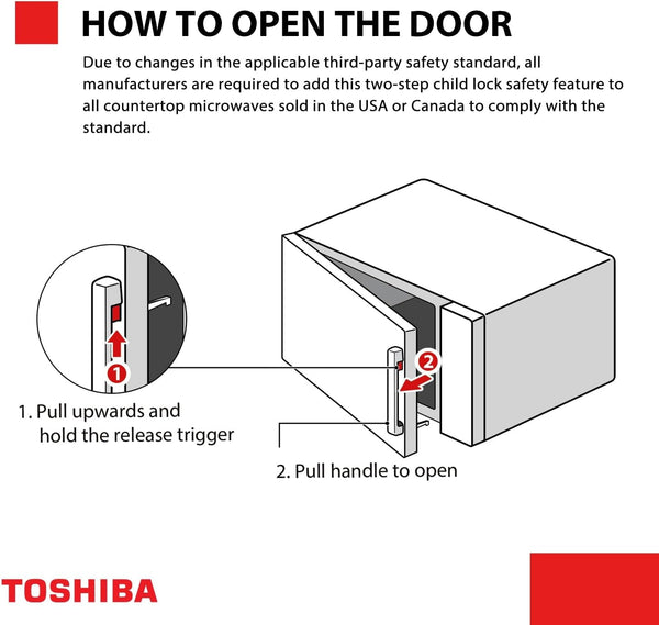 Microwave Oven, 0.9 Cu.Ft, 900W, Stainless Steel | 6 Auto Menus, 11 Power Levels, Mute Function, Child Lock, LED Lighting, for Apartments & Dorms7