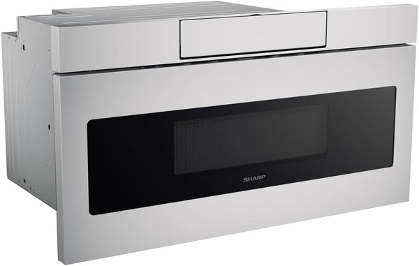 SMD3070ASY Microwave Drawer Oven, 30-Inch, 1.2 Cubic Feet, 950 Watt, Concealed Angled Touch Control Panel with Digital LCD Display, Stainless Steel | 950 Watt, Concealed Angled Touch Control Panel, Digital LCD Display, Stainless Steel3