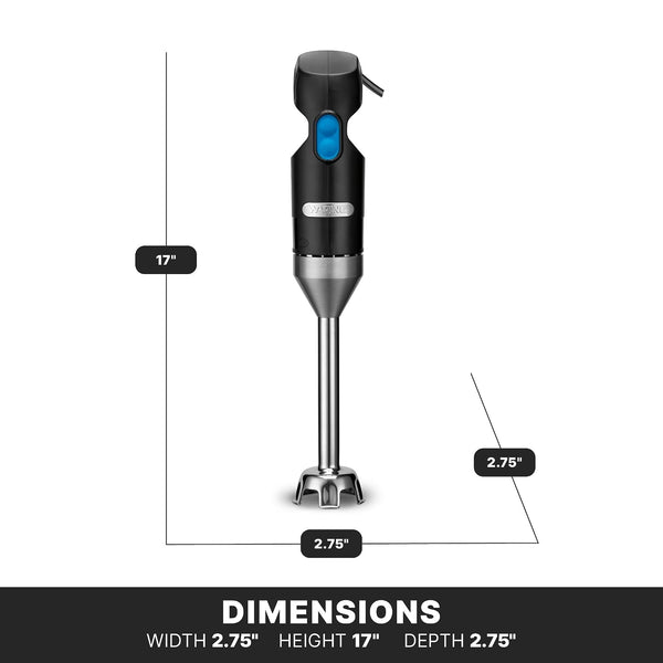 Quik Stix Immersion Blender with 2-Speed | 2-Speed, 7 in Fixed Shaft, for Professional Hand Blender for Kitchens & Restaurants6