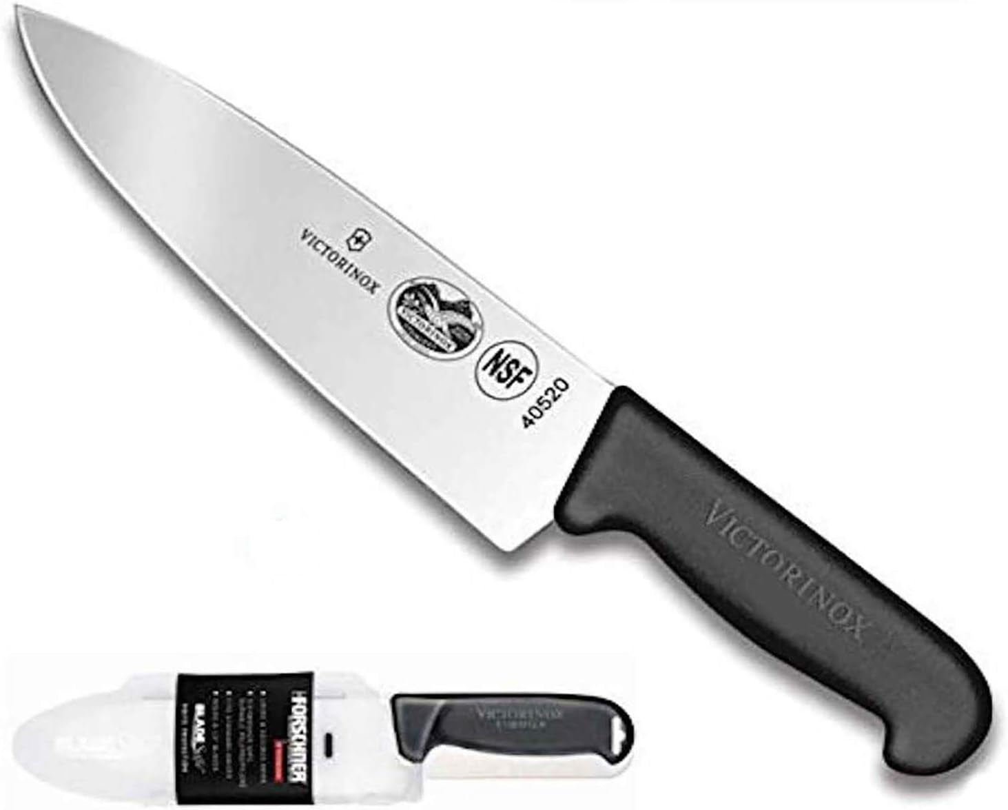 victorinox-swiss-army-fibrox-straight-edge-chefs-knife-8-inch-black-with-victorinox-cutlery-bladesafe-for-8-inch-to-10-inch-knife-blades-combo-pack