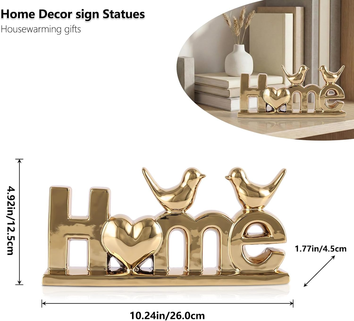 home-sign-statue-and-gold-love-birds-figurines-modern-animal-home-decor-knick-knack-ceramic-bird-statue-for-floating-shelf-coffee-table-bookcase-tv-stand-accent-side-table-decorative