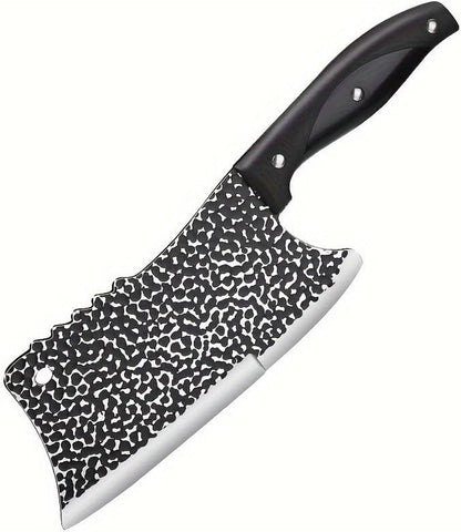 Meat Cleaver,Cleaver Knife 7.7 Inch Hand Forged Kitchen Knife, Sharp Slicing Knife, Chopping Knife, Bone Cutting Knife, LAMAJIGA58441
