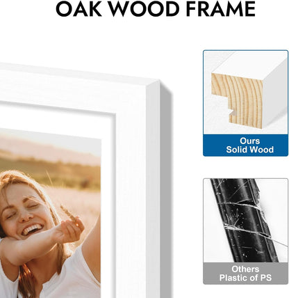 11X14 Picture Frame, Real Glass, 11 X 14 Solid Wood Frame, 1 Pack7