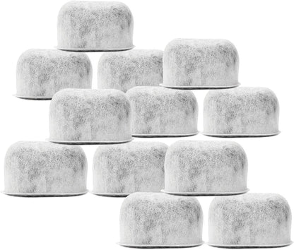 12 Pack Replacement Charcoal Water Filters for All Cuisinart Coffee Machines - Cuisinart Compatible (NOT KEURIG) Filters Fit Both Newer & Older Models Cuisinart Coffee Makers1