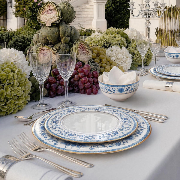 24-Piece Fine Bone China Dinnerware Set for 88