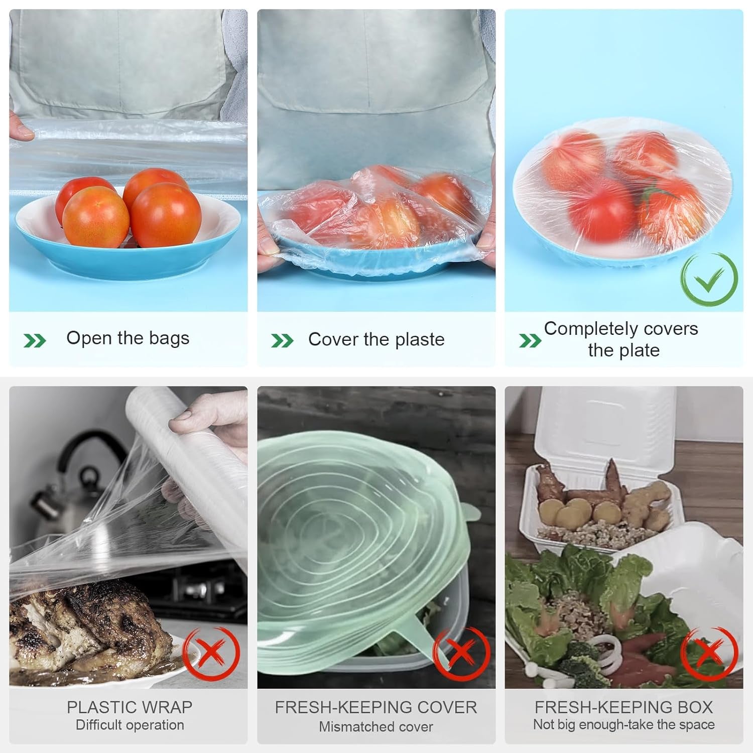 100-bowl-covers-bread-proofing-sourdough-bread-baking-supplies-large-thick-plastic-shower-caps-sourdough-tools-accessories-food-covers-elastic-stretch-for-rising-keep-food-fresh