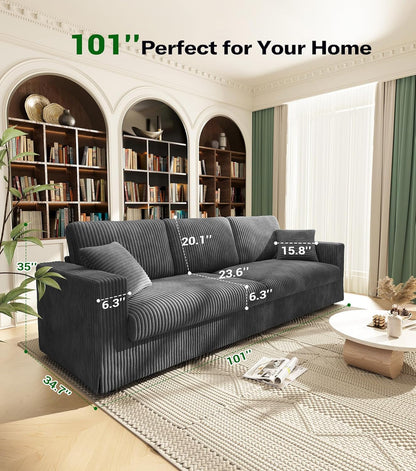 101" Sofas for Living Room, Oversized Couch,Couches for Living Room2