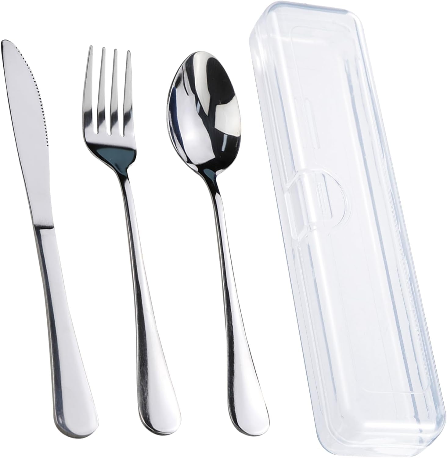 travel-utensils-with-case-stainless-steel-reusable-portable-utensils-set-with-case-travel-silverware-set