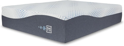 Signature Design by Ashley Millennium Cushion Firm Gel Memory Foam Hybrid 14 Inch Mattress, California King, White1