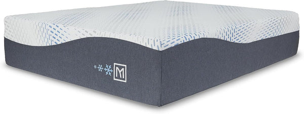 Signature Design by Ashley Millennium Cushion Firm Gel Memory Foam Hybrid 14 Inch Mattress, California King, White1