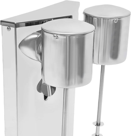 Stainless Steel Mixer Shaking Machine, 110V Household Commercial Double-Head Stand Mixer, Electric Drink Mixer for Cocktails, Milk7