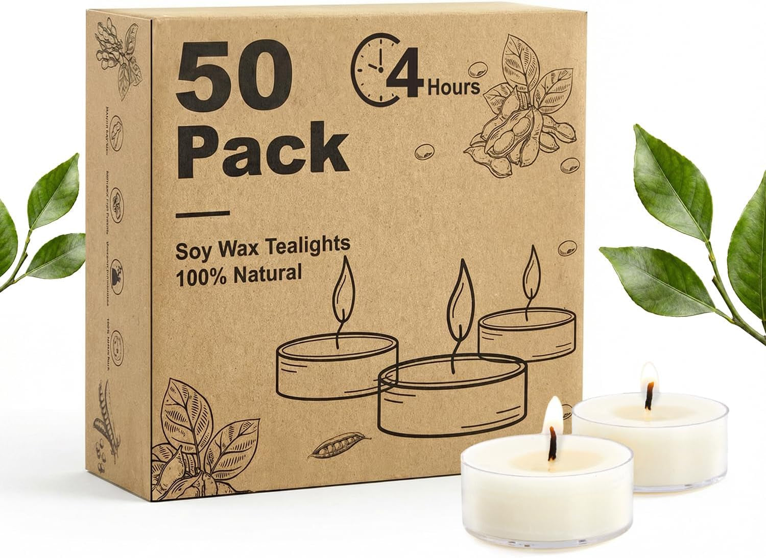 unscented-soy-tea-lights-candles-50-pack-bulk-4-hour-clean-burn-tea-candles