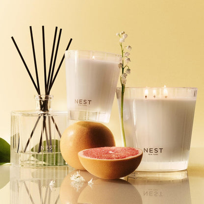 NEST New York Scented Classic Candle, Grapefruit - 8.1 Oz - up to 60-Hour Burn Time - Reusable Glass Vessel6