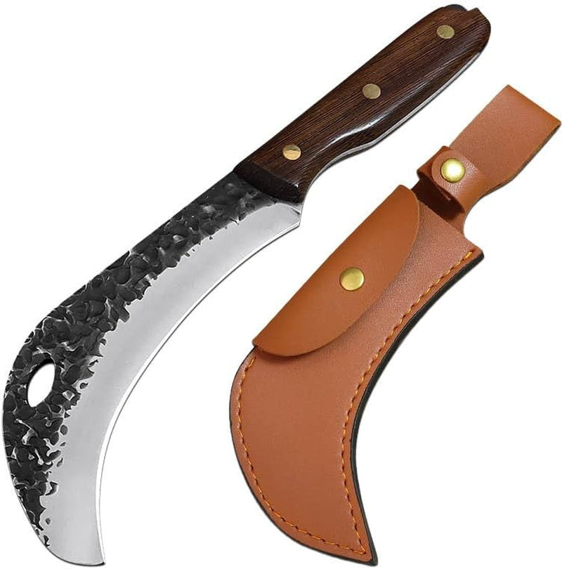 meat-cleaver-portable-hammer-patterned-sickle-forged-durian-knife-outdoor-slaughtering-utility-knives-with-sheath