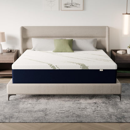 Queen Mattress 10-Inch for Cooler Sleep - Cooling Gel Memory Foam with Pressure Relief & Medium Firm Support, Cozy Comfort Queen Size Bed Mattress in a Box for Adults, Couples, Guest Rooms1