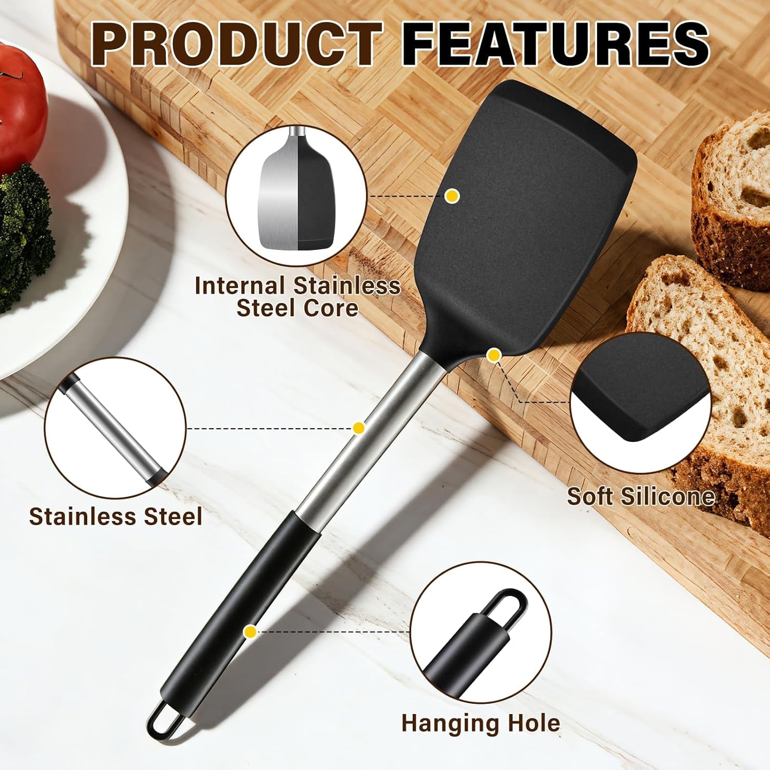 5pcs-silicone-cooking-utensils-set-heat-resistant-kitchen-tools-include-solid-slotted-spatula-cooking-spoon-and-pasta-server-silicone-kitchen-utensils-set-for-nonstick-cookware-flipping-black