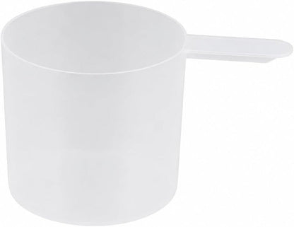3/4 Cup (6 Oz. | 177 Ml) Short Handle Scoop for Coffee, Protein Powder, Pet Food, Spices, Grains and Dry Goods – Plastic Food-Grade, Bpa-Free Measuring Cup (Pack of 1)1