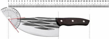 Meat Cleaver, Professional Forged Knife Stainless Steel Meat Vegetables Slicer Butcher Cleaver Handmade Knife Chef Knives Cooking2
