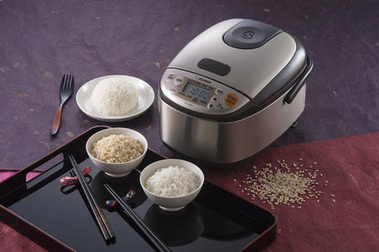 Zojirushi NS-LHC05 Micom Rice Cooker & Warmer, Stainless Dark Brown, 3 Cups Uncooked4