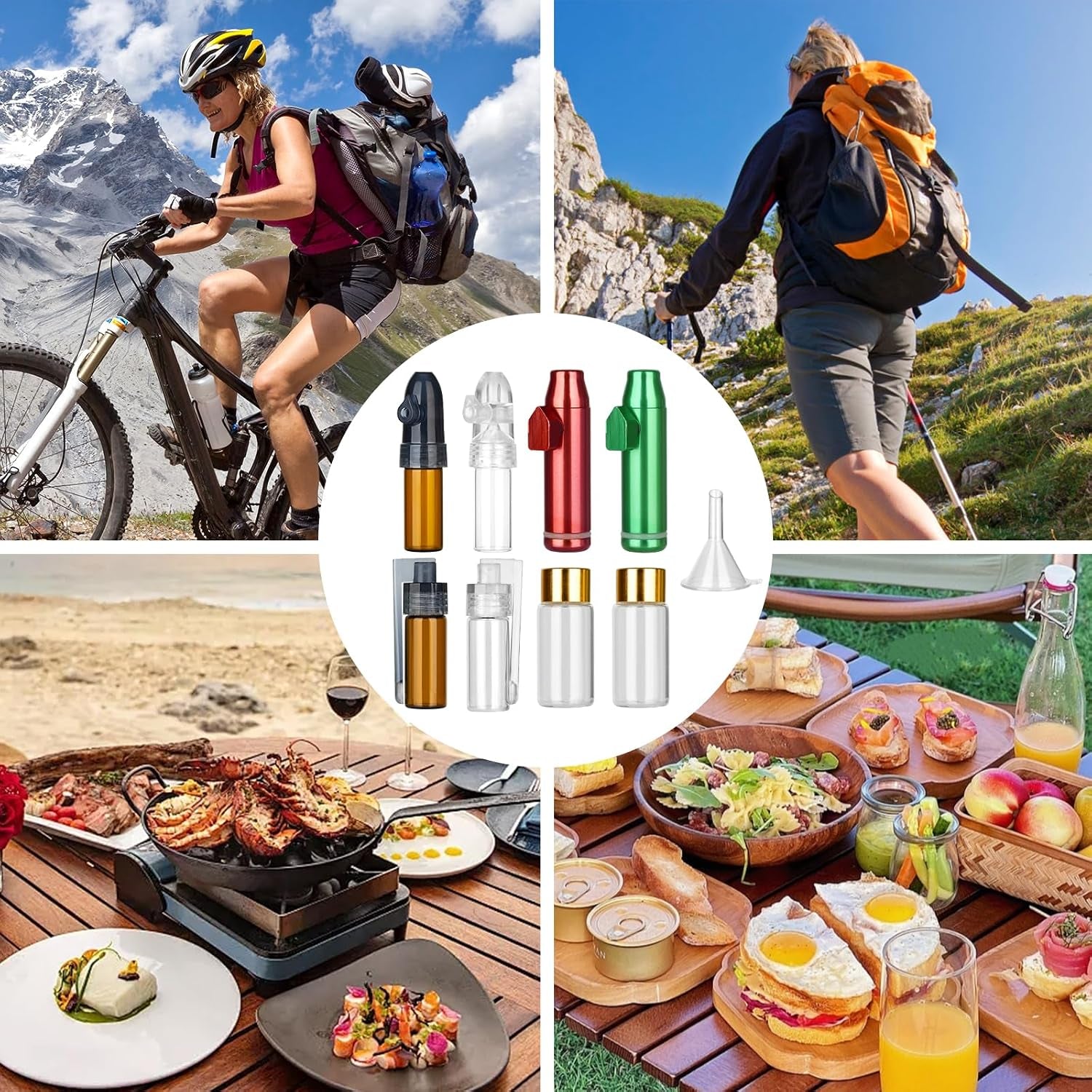 portable-kitchen-metal-spice-bottle-camping-outdoor-glass-set