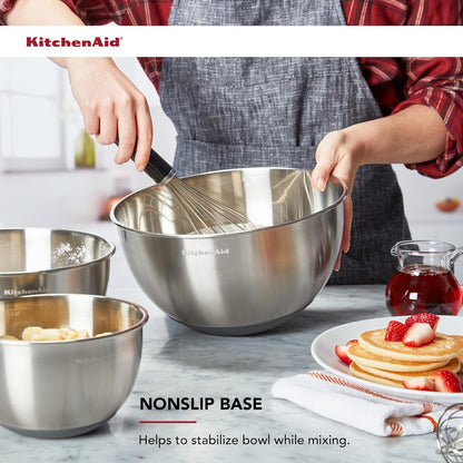 Kitchenaid Stainless Steel Mixing Bowls, Set of 34