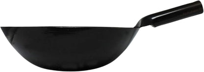 '- 16-Inch Iron Wok Made in Taiwan-Traditional Stir Fry Pan for Chinese Japanese & Cantonese Cooking Large Wok for Stir-Frying Frying4