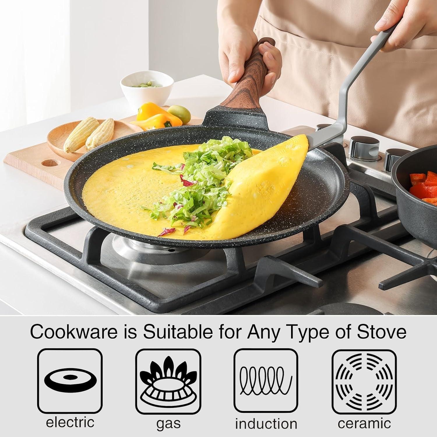 crepe-pan-nonstick-12-inch-dosa-pan-with-spreader-granite-coating-comales-para-tortillas-pancake-pan-flat-bottom-for-stove-top-induction-compatible-pfoa-free
