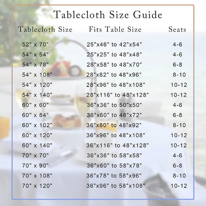 Clear Plastic Table Cover Protector Waterproof Tablecloth 54X78 Inch | Vinyl PVC Rectangle Table Cloth, Oil Spill Proof Wipe Clean, for Dining Tables, Parties & Camping, Crystal Clear9