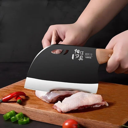 Meat Cleaver, Stainless Steel Kitchen Knife, Household Meat and Vegetable Cutting Knife, Kitchen Slicing Knives Chef Specific5
