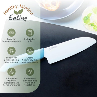 Revolution 2-Pc Ceramic Knife Set: 5.5” Santoku & 4.5” Utility4