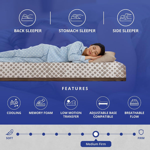 Copper Smart Mattress, 14-Inch, Copper & White, Cal King5