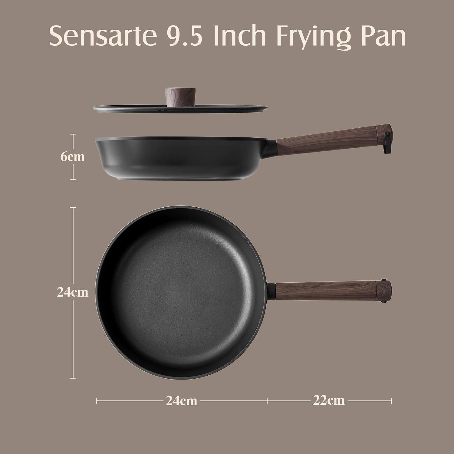 9-5-non-stick-frying-pans-skillet-with-lid-pfoa-pfos-free-non-toxic-healthy-chefs-pan-for-eggs-works-as-small-wok-for-cooking-kitchen-home-essentials-induction-compatible-black